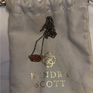 Rose gold Kendra Scott